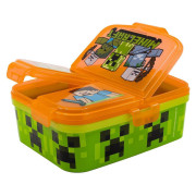 Svačinový box s přihrádkami 550 ml Minecraft