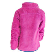 Mikina dětská chlupatá se stojáčkem, Pidilidi fuchsia