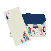 Vánoční kapsa na peníze - Stromečky