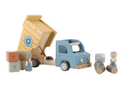 Náklaďák se sklápěčkou dřevěný Little Dutch