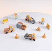 Jeřáb a autíčka set