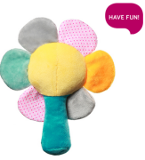 Plyšová hračka s chrastítkem Rainbow Flower