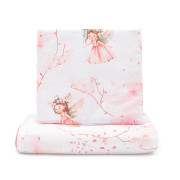 Oboustranný Set z Velvet do kočárku New Baby