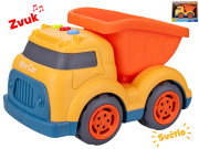 Auto stavební  volný chod se světlem a zvukem 