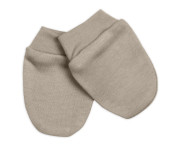 Bavlněná souprava pro miminko do porodnice Made with love, tm. béžová Baby Nellys