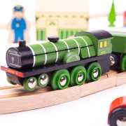 Dřevěná vláčkodráha Flying scotsman Bigjigs Rail