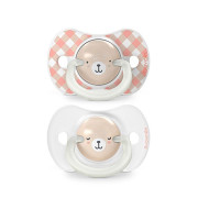 Šidítko fyziologické Den & Noc silikon Wild & Free 0-6 m 2 ks Suavinex 