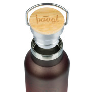 Termoláhev s bambusovým víčkem 500 ml Baagl