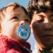 Colour Bumblebee dudlíky z přírodního kaučuku 2 ks 6 - 18 m Bibs