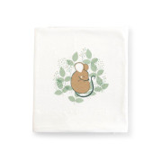 3-dílná bavlněná sada do kolébky 60x120 cm bonjourbébé