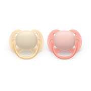 Šidítko Ultrasoft Premium 0-6 m 2 ks Philips Avent
