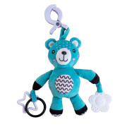 Chrastítko plyš 30 cm závěs na postýlku/kočárek 0 m+ babyted