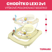 Lexi chodítko 2 v 1 Topmark