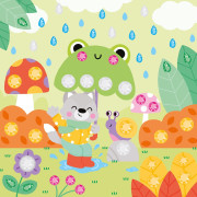 My arts&crafts Kreativní sada Štrasové kamínky a nálepky Zvířátka Janod