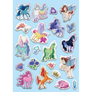 Veselé vybarvování se super samolepkami Jednorožci