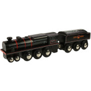 Dřevěná replika lokomotivy Black 5 engine Bigjigs Rail