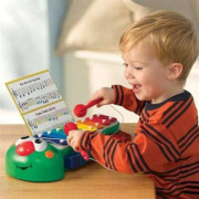 Hudební housenka 2v1 - xylofon