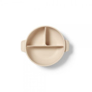 Silikonový talířek s přísavkou a víčkem BabyOno