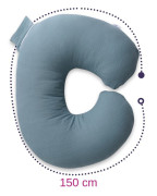 Mušelínový polohovací polštář MiniRelax 140 cm Babymatex