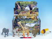 Zvířátka safari/ZOO plast 13-20cm