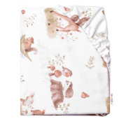 Bavlněné prostěradlo do postýlky 120 x 60 cm Baby Nellys