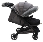 Beztroska kožešinový lem na stříšku 110 cm