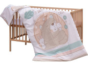 Dětská postýlka s kompletní výbavou, 120 x 60 cm, Eri Scarlett