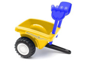 Dětské odrážedlo traktor s vlečkou a nářadím Baby Mix New Holland