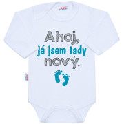 Body s potiskem New Baby Ahoj, já jsem tady nový