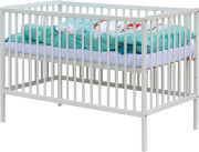 Dětská postýlka s kompletní výbavou 120 x 60 cm - Ledy Scarlett 