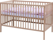 Dětská postýlka s kompletní výbavou Scarlett 120 x 60 cm Mráček - růžová 2. JAKOST