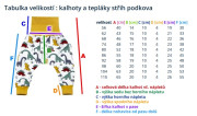 Dětské softshellové kalhoty Černý melír - černé Esito
