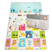 Multifunkční pěnová skládací podložka oboustranná 180 x120 cm City