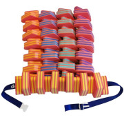 Pěnový plavecký pás 1 300 mm červený celopruh Matuška Dena