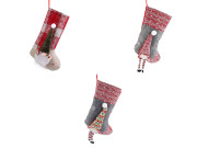 Mikulášská/vánoční punčocha 24x44 cm