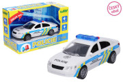 Auto policejní s efekty 15,5 cm
