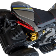 Dětská elektrická motorka Calabre černá Baby Mix