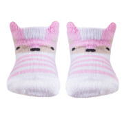 Kojenecké kotníčkové ponožky s oušky Besnazzy 1 ks