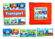 Knížka šustící +puzzle 2v1 autíčka