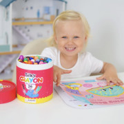 Jemné voskovky omyvatelné 24 ks