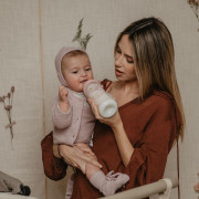 Kojenecká láhev Poetry 270 ml fyziol průtok M Suavinex