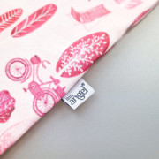Tričko tenké KR tisk Outlast® UV 50+ Park růžová