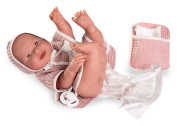 Mrkací a čůrající realistická panenka celovinylovým tělem Mia 50417 Antonio Juan