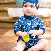 Baby neoprén - body -Shark Reef