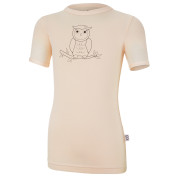 Tričko tenké KR obrázek Outlast® UV 50+ sv. meruňková 