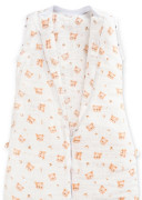 Dětský zateplený mušelínový spací pytel Premium Infantilo