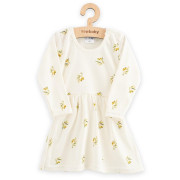 Kojenecké šaty z organické bavlny s dlouhým rukávem New Baby Olivy