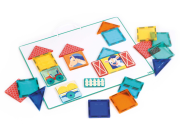 Magnetická stavebnice s tabulí Farma 27 ks Ludi