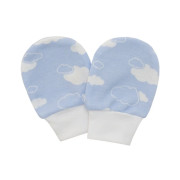 Rukavice bavlna potisk obláček modrá vel. 62 Esito