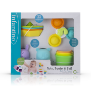 Sada hraček do koupele Spin, Squirt & Sail Infantino